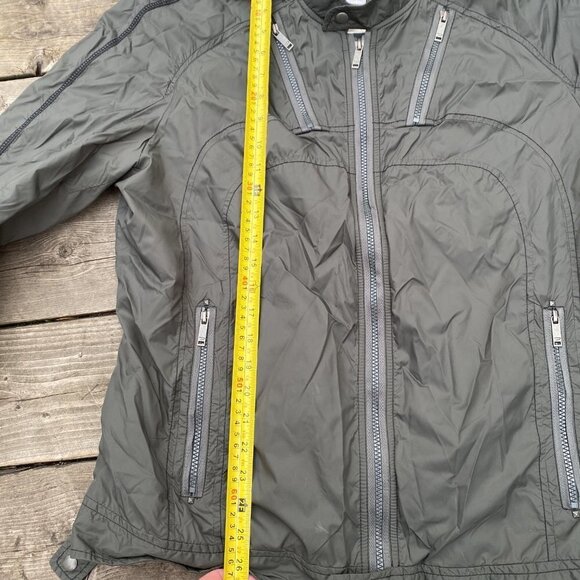 Vintage Diesel Cow Leather Jacket XXL Green - Picture 7 of 16